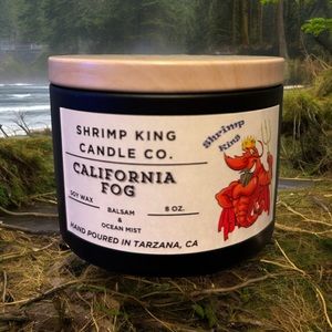 California Fog 8oz Soy Single Wick Candle